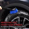 imageTAKAVU 175quot Long Handle Wheel Tire Body Brush  Gentle Car Wash Brush for Safe Tire Sidewall ampamp Wheel Cleaning  ScratchFree Automotive Tool Blue  Stiff BristleBlue  Stiff Bristle