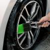 imageTAKAVU Master Wheel ampamp Tire Brush Easy Reach Wheel and Rim Detailing Brush Long Soft Bristle Car Tire Brush Wheel Scrub Brush Multipurpose use for Wheels Rims Exhaust Tips Motorcycles BlueGreen  Black