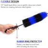 imageTAKAVU Master Wheel ampamp Tire Brush Easy Reach Wheel and Rim Detailing Brush Long Soft Bristle Car Tire Brush Wheel Scrub Brush Multipurpose use for Wheels Rims Exhaust Tips Motorcycles BlueBlue  Black