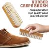 imageTAKAVU Premium Suede ampamp Nubuck Cleaning Kit  Crepe Brush Brass Bristle Brush Microfiber Towel Cloth Cleaning Block Eraser for Shoes Boots