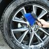 imageTAKAVU Wheel Tire Brush  Soft Bristle with Short Handle Included Detailing Brush  Car Cleaning Kit for Rims Tires Interior Vents Emblems  Scratch SafeBlue  Stiff Bristle