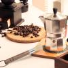 imageTakavu Coffee Grinder Cleaning Brush Barista Brush with Black Boar Bristle Espresso Machine Cleaner Tool Brista Dusting Accessories Used on Group Heads Shower Screen Portafilter Scoop TamperWhite Boar Bristle