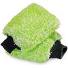 imageTAKAVU New Car Wash Mitt 2 Pack Premium Cyclone Microfiber Washing Gloves Holds Tons of Sudsy Water for Effective Washing Machine Washable Lint Free Scratch Free Green ampamp WhiteGreen