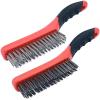 2pcs Heavy Duty Wire Brush