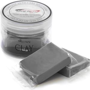 imageTAKAVU Car Clay Bars Auto Detailing 2 Pack 100g Premium Medium Grade Material Auto Detailing Magic Clay Bar Cleaner for Cleaning Cars RV Boats and Bus OrangeGrey  Clay Bar