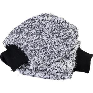 imageTAKAVU New Car Wash Mitt 2 Pack Premium Cyclone Microfiber Washing Gloves Holds Tons of Sudsy Water for Effective Washing Machine Washable Lint Free Scratch Free Green ampamp WhiteBlack